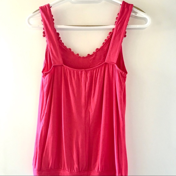 Aritzia Talula pink flowered tank blouse - Picture 6 of 8